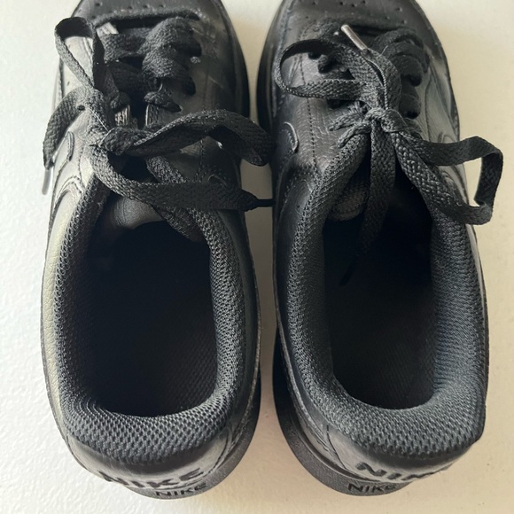 Nike Court Vision Alta Leather Platform Sneakers | Women’s Size 7.5 | Black - Picture 9 of 16